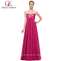 Grace Karin Womens Sexy trägerlosen Perlen Lange Abendkleid CL4101-5 #